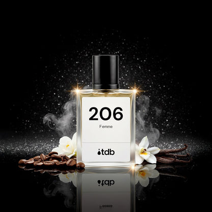 206 parfum fleuri de Grasse pour bougies fondants et diffuseurs