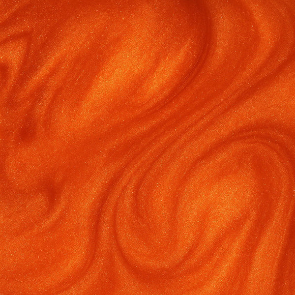 Glimmerpulver - Orange Detailansicht handgefertigt Terre de Bougies