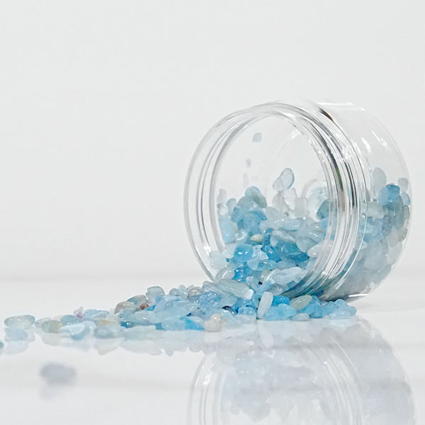 Mineralsteine für Kerzen Detailansicht handgefertigt Terre de Bougies