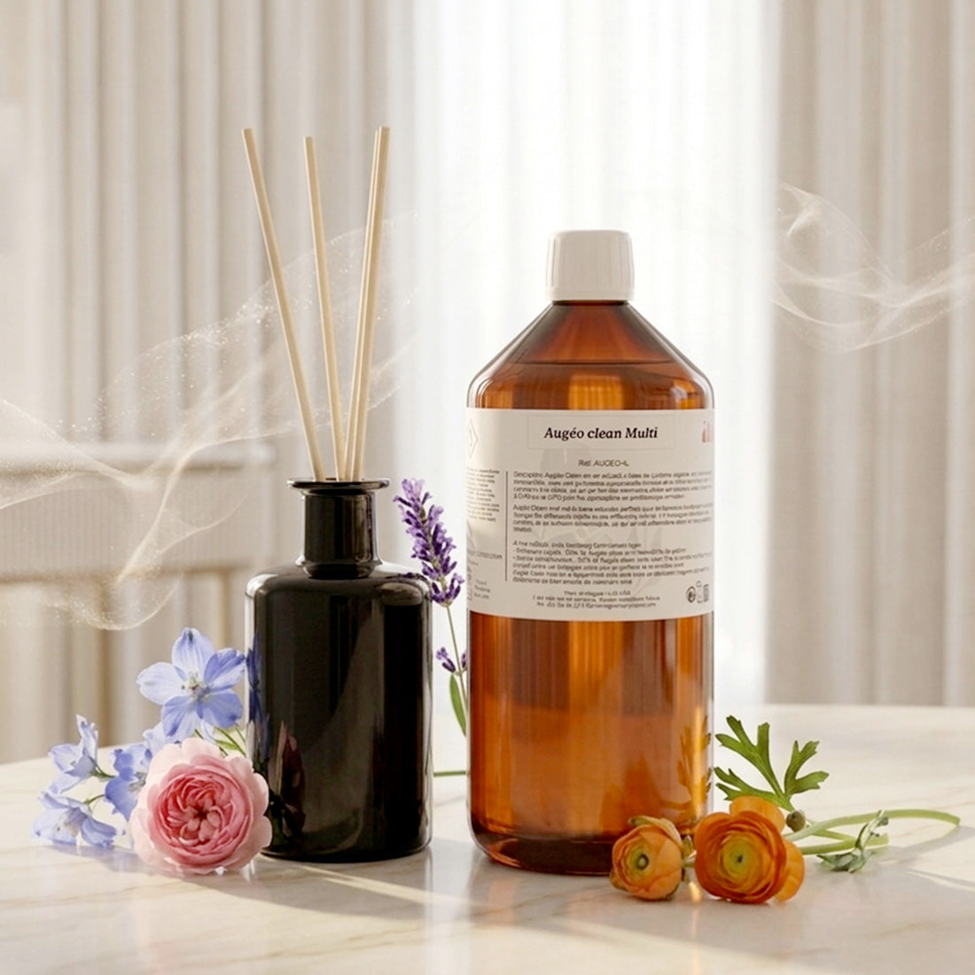 AUGEO Clean Multi - Solvant Parfum d'ambiance base pour fabrication savon DIY produits ménagers maison Terre de Bougies