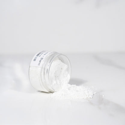 Poudre de mica - Blanc colorant pour cire bougie coloration fondant artisanal Terre de Bougies