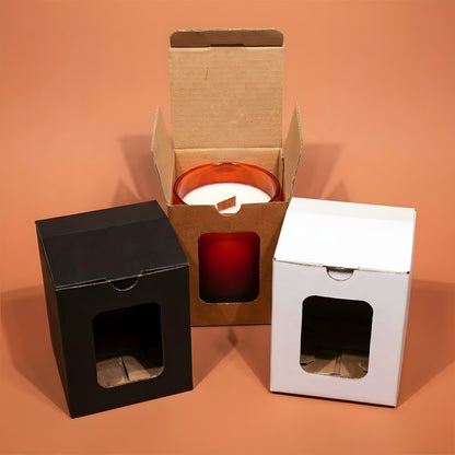 Boîte / Emballage Carton pour Bougies emballage cadeau pour bougie fondant savon artisanal Terre de Bougies