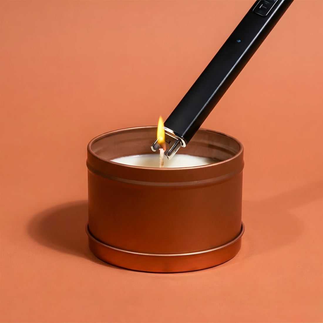 Encendedor eléctrico recargable USB-C kit accesorio fabricación vela artesanal DIY Terre de Bougies