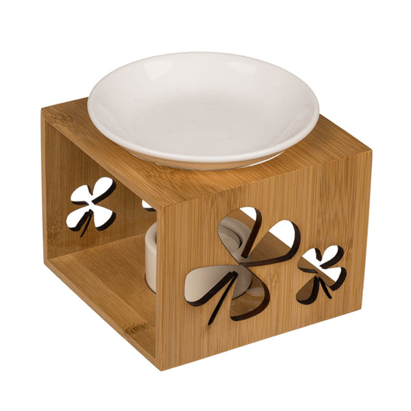 Brûle-parfum - Bamboo accessoire pour diffuseur de parfum d'ambiance maison Terre de Bougies