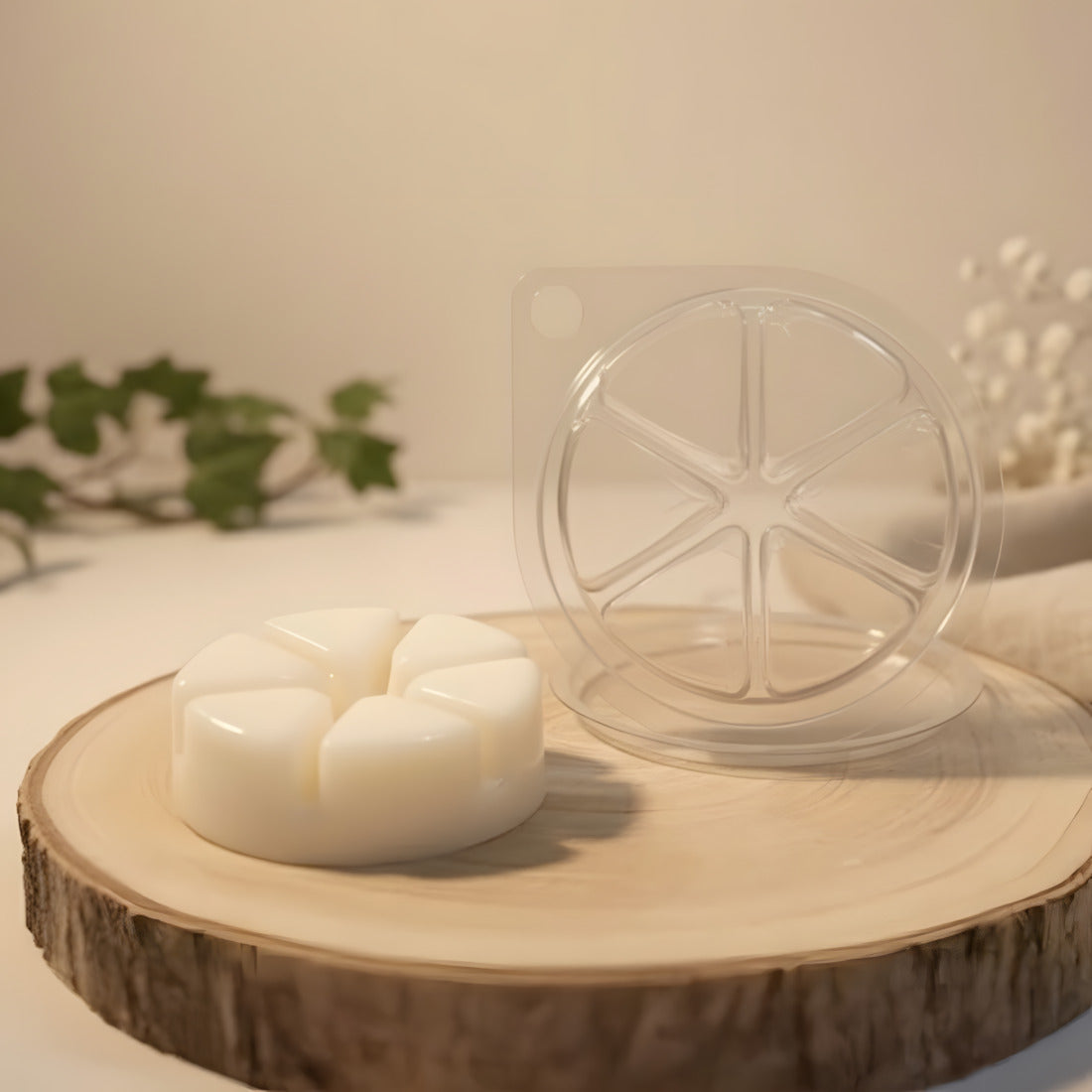 Moule Clamshell Quartier - Pour fondants pour fabrication artisanale fondant cire DIY Terre de Bougies