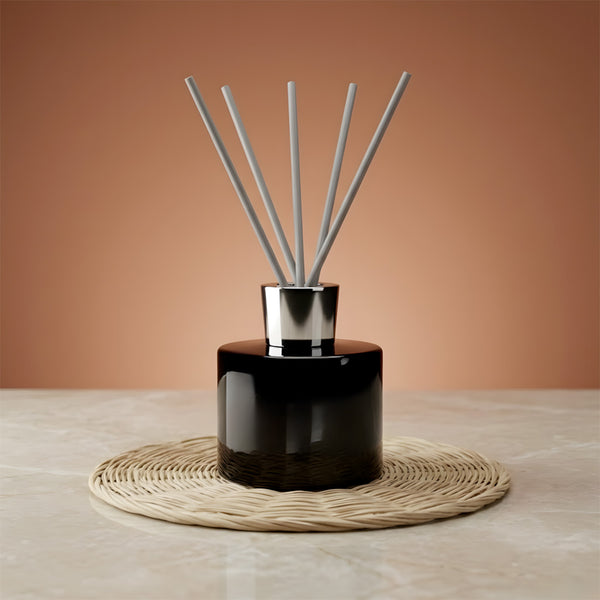 Collar cónico de plata para difusor Karma detalle vista alternativa artesanía Terre de Bougies