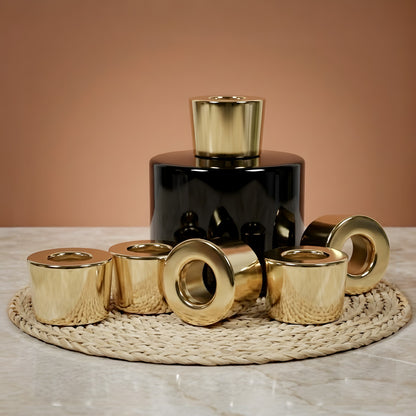 Collana conica in oro per diffusore Karma accessorio per diffusore profumo ambiente casa Terre de Bougies