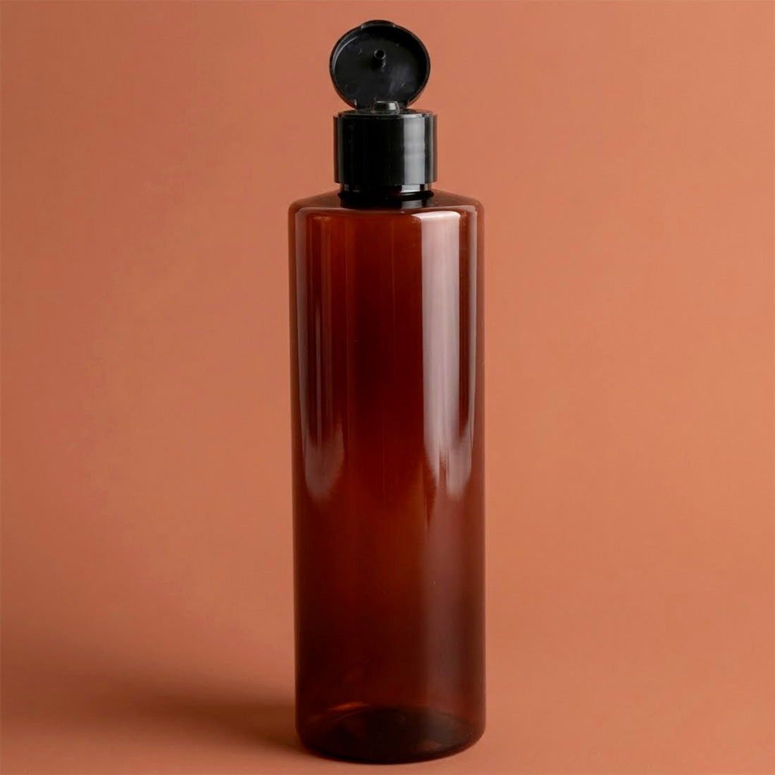 Botella ámbar con tapa abatible - 250 ml frasco envase para difusor de fragancia hogar Terre de Bougies