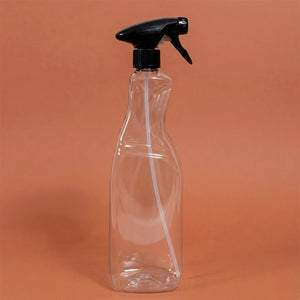 Transparent spray bottle - 1 L bottle container for fragrance reed diffuser home Terre de Bougies