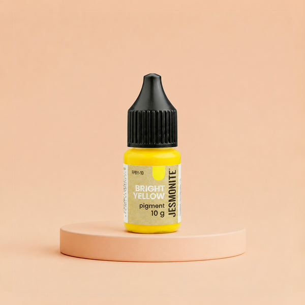 Flacon compte-gouttes de pigment jaune de 10 g pour Jesmonite