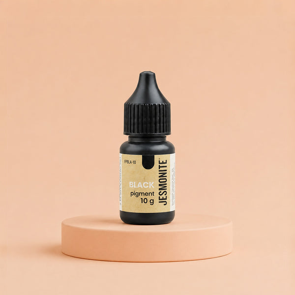 Flacon compte-gouttes de pigment noir de 10 g pour Jesmonite