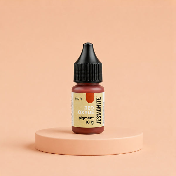 Flacon compte-gouttes de pigment rouge oxyde de 10 g pour Jesmonite