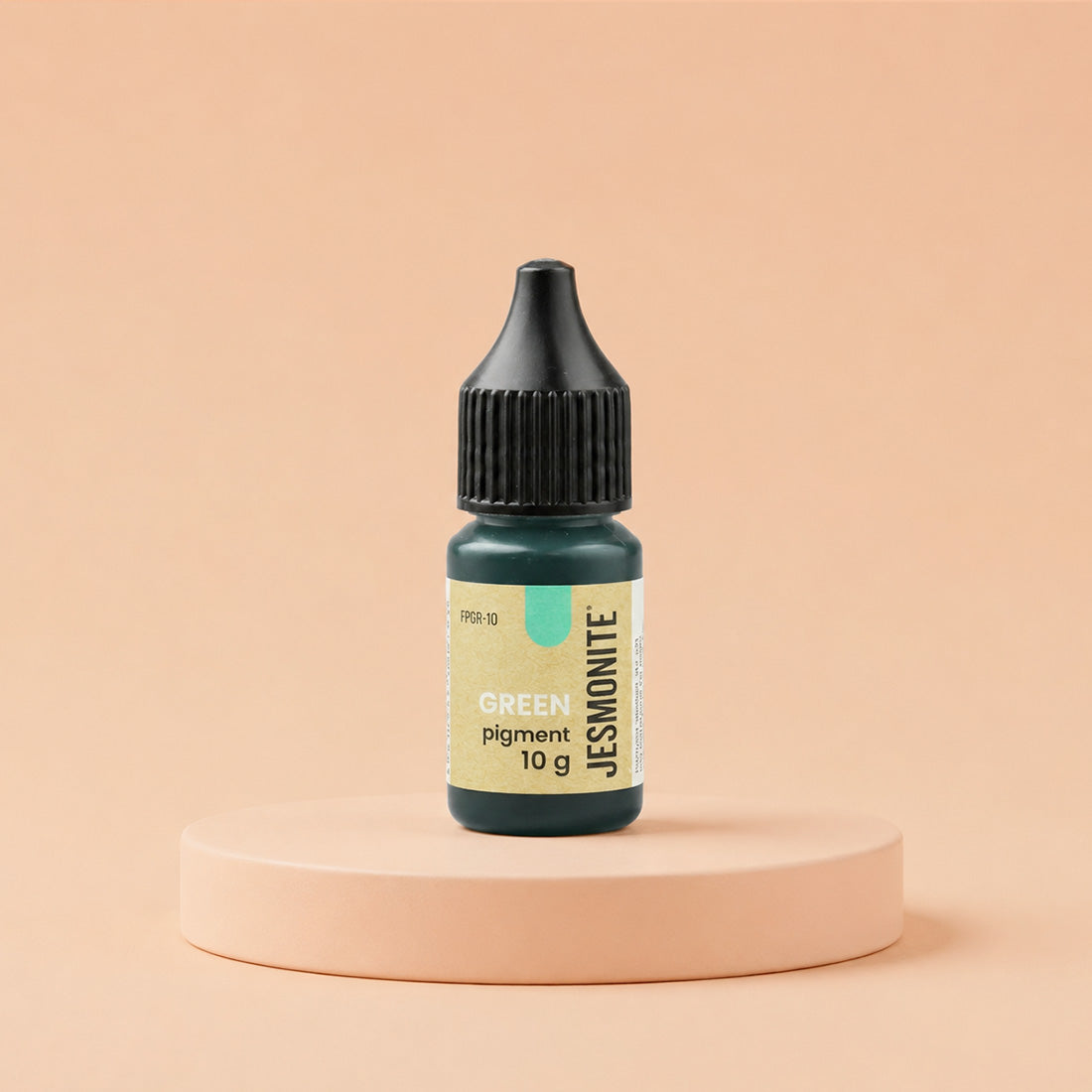 Flacon compte-gouttes de pigment vert de 10 g pour Jesmonite