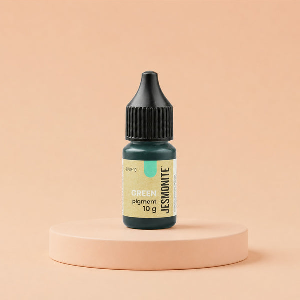 Flacon compte-gouttes de pigment vert de 10 g pour Jesmonite