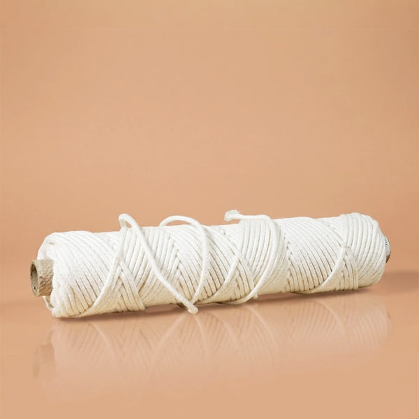 Mèches rondes pour bougies coulées et moulées mèche pour bougie cire végétale fabrication artisanale Terre de Bougies