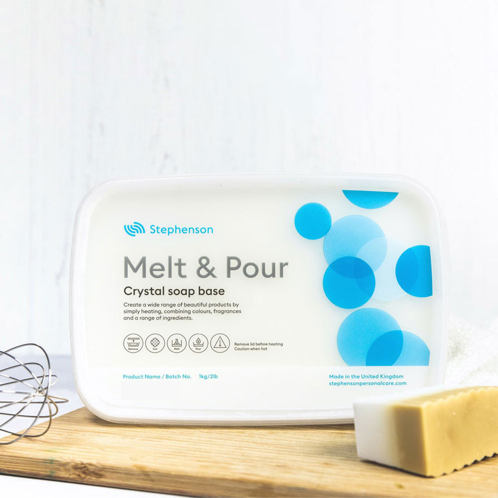 Melt and Pour - 3 Beurres - Stephenson base pour fabrication savon DIY produits ménagers maison Terre de Bougies