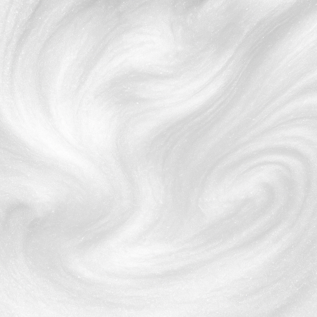 Poudre de mica - Blanc détail vue alternative artisanat fabrication Terre de Bougies