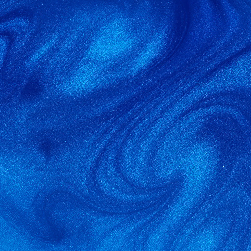 Poudre de mica - Bleu détail vue alternative artisanat fabrication Terre de Bougies