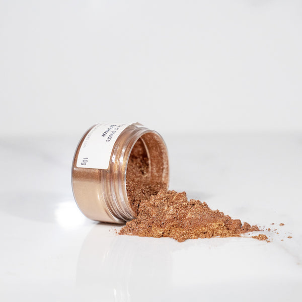 Poudre de mica - Bronze colorant pour cire bougie coloration fondant artisanal Terre de Bougies