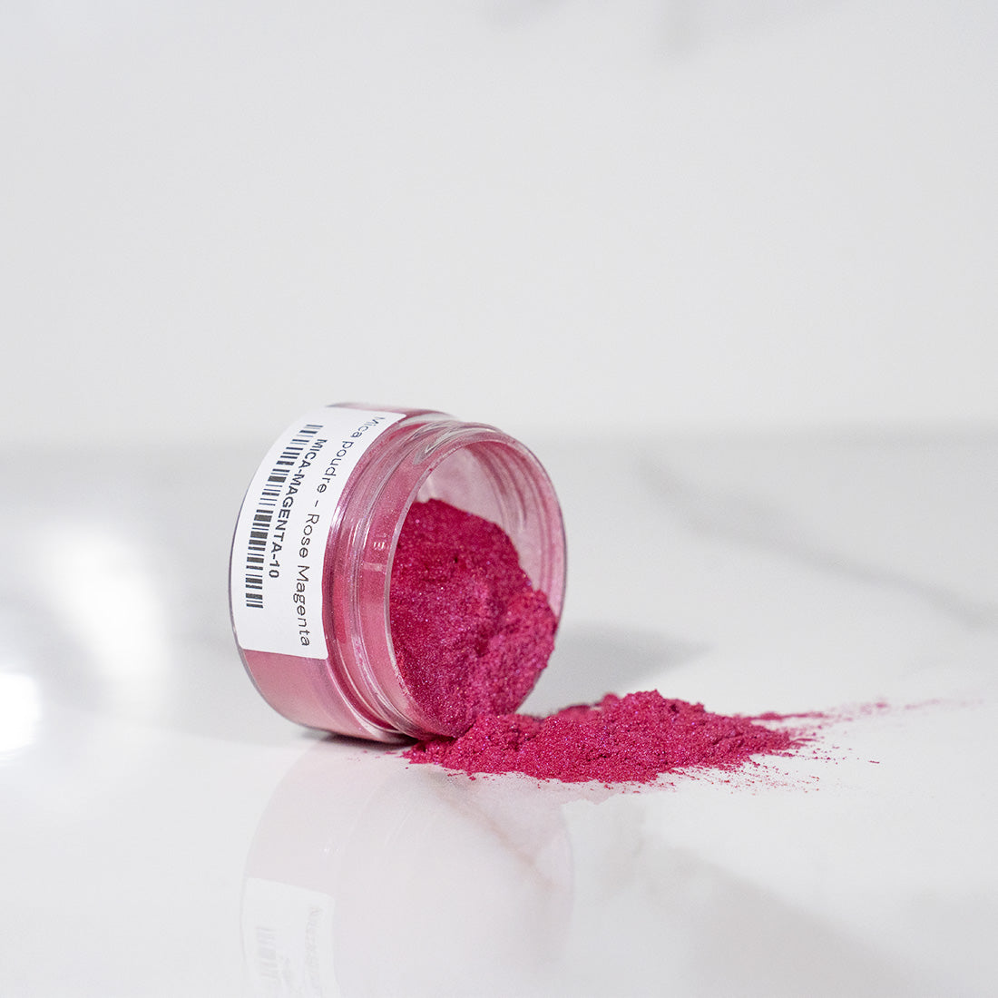 Mika w proszku - Magenta Pink barwnik do wosku świec wosków zapachowych rękodzieło Terre de Bougies