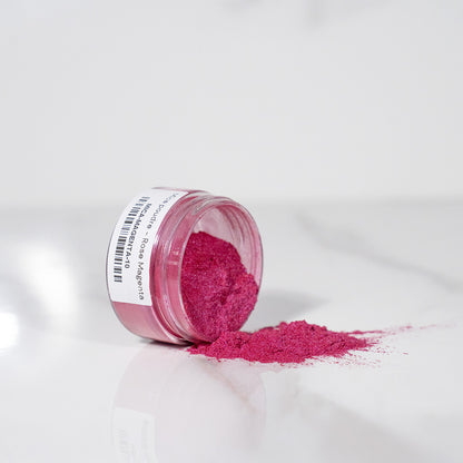 Mika w proszku - Magenta Pink barwnik do wosku świec wosków zapachowych rękodzieło Terre de Bougies