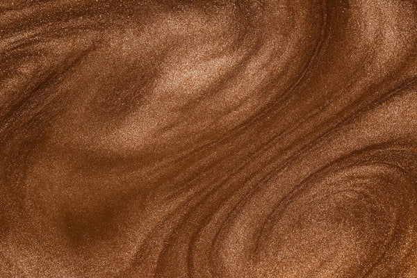 Poudre de mica - Mocca détail vue alternative artisanat fabrication Terre de Bougies