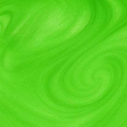 Poudre de mica - Apple Green détail vue alternative artisanat fabrication Terre de Bougies
