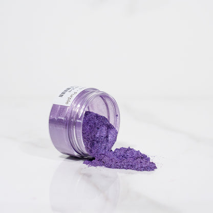 Poudre de mica - Purple colorant pour cire bougie coloration fondant artisanal Terre de Bougies