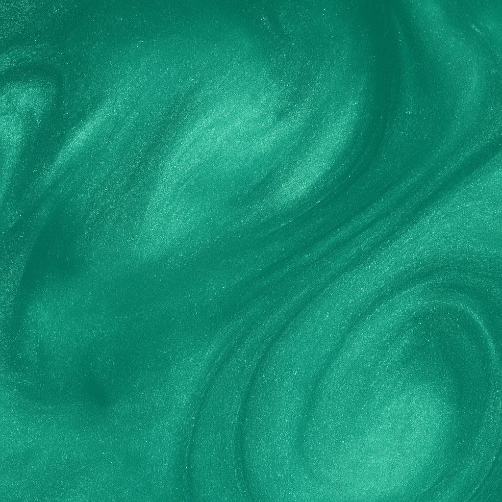 Poudre de mica - Emerald détail vue alternative artisanat fabrication Terre de Bougies