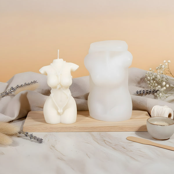 Moule bougie Hécate - Silicone pour fabrication artisanale bougie cire DIY Terre de Bougies