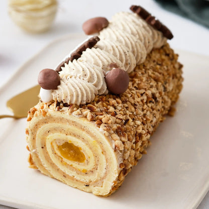 Bûche de Noël parfum gourmand de Grasse pour bougies fondants et diffuseurs