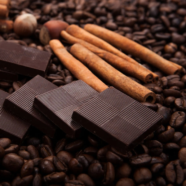 Cioccolato e cannella profumo goloso di Grasse per candele fondants e diffusori