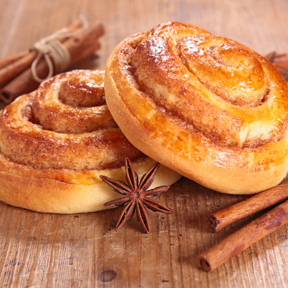 Cinnamon roll parfum gourmand de Grasse pour bougies fondants et diffuseurs