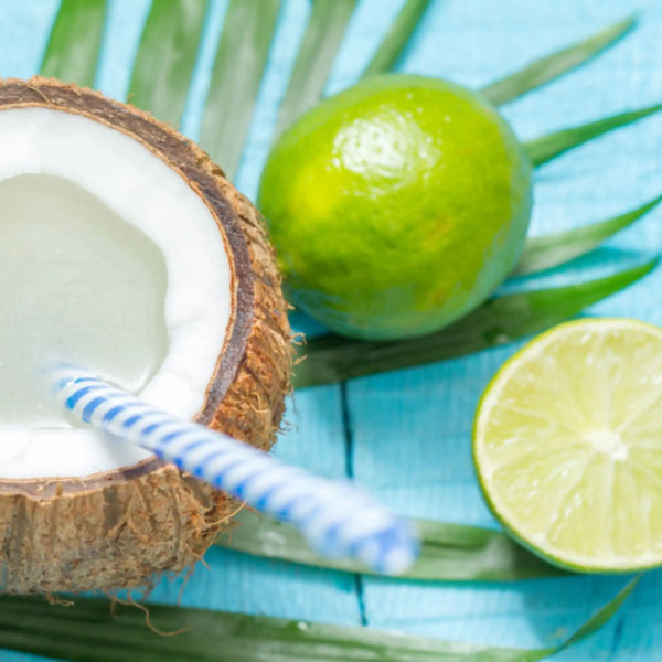 Coco citron vert parfum fruité de Grasse pour bougies fondants et diffuseurs