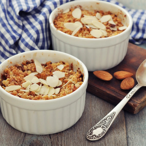 Crumble pomme parfum gourmand de Grasse pour bougies fondants et diffuseurs