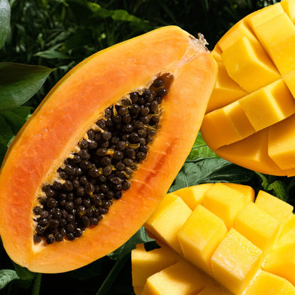 Mangue et papaye parfum fruité de Grasse pour bougies fondants et diffuseurs