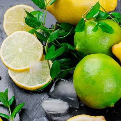 Menthe citronnée parfum fruité de Grasse pour bougies fondants et diffuseurs