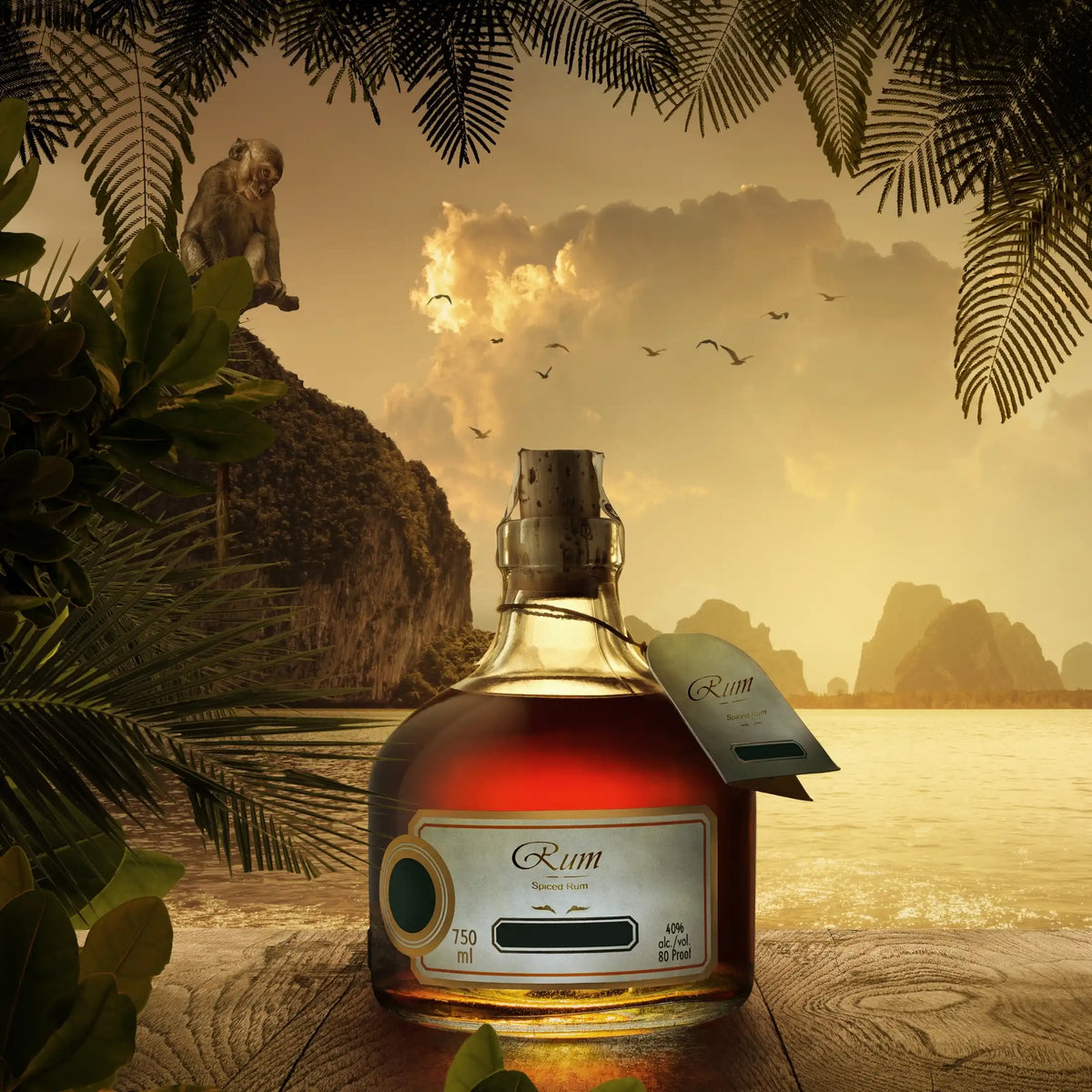 Vieux rhum fragancia amaderado de Grasse para velas fondants y difusores