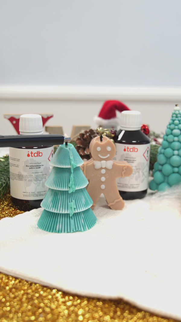 Moules en silicone de Noël