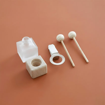Auto Diffusor Frosty - 8ml Detailansicht handgefertigt Terre de Bougies